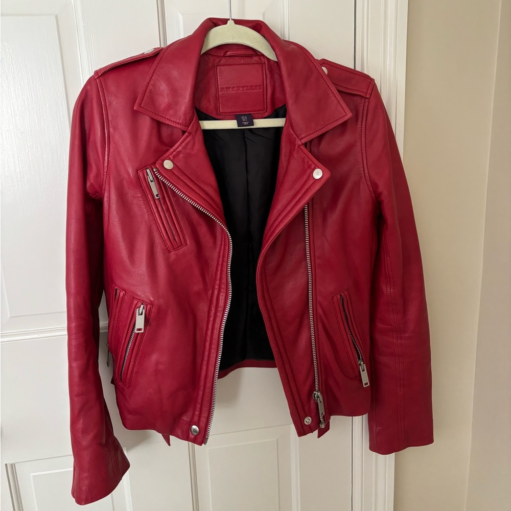 Amaryllis leather jacket